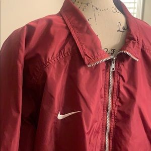 Make an offer! Nike water repellent jacket. Maroon